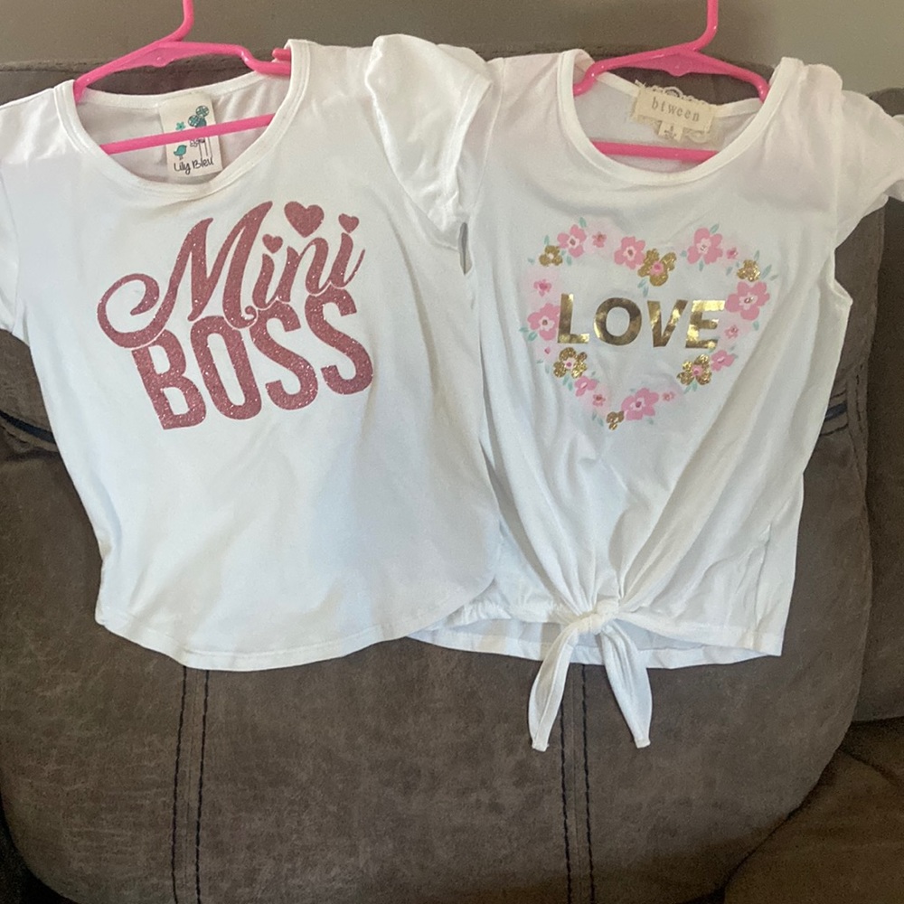 2 5T girls shirts.